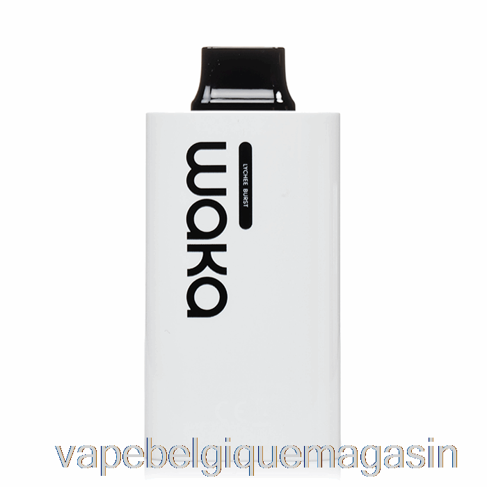 Vape Belgique Waka Sopro Pa10000 Jetable Litchi Burst